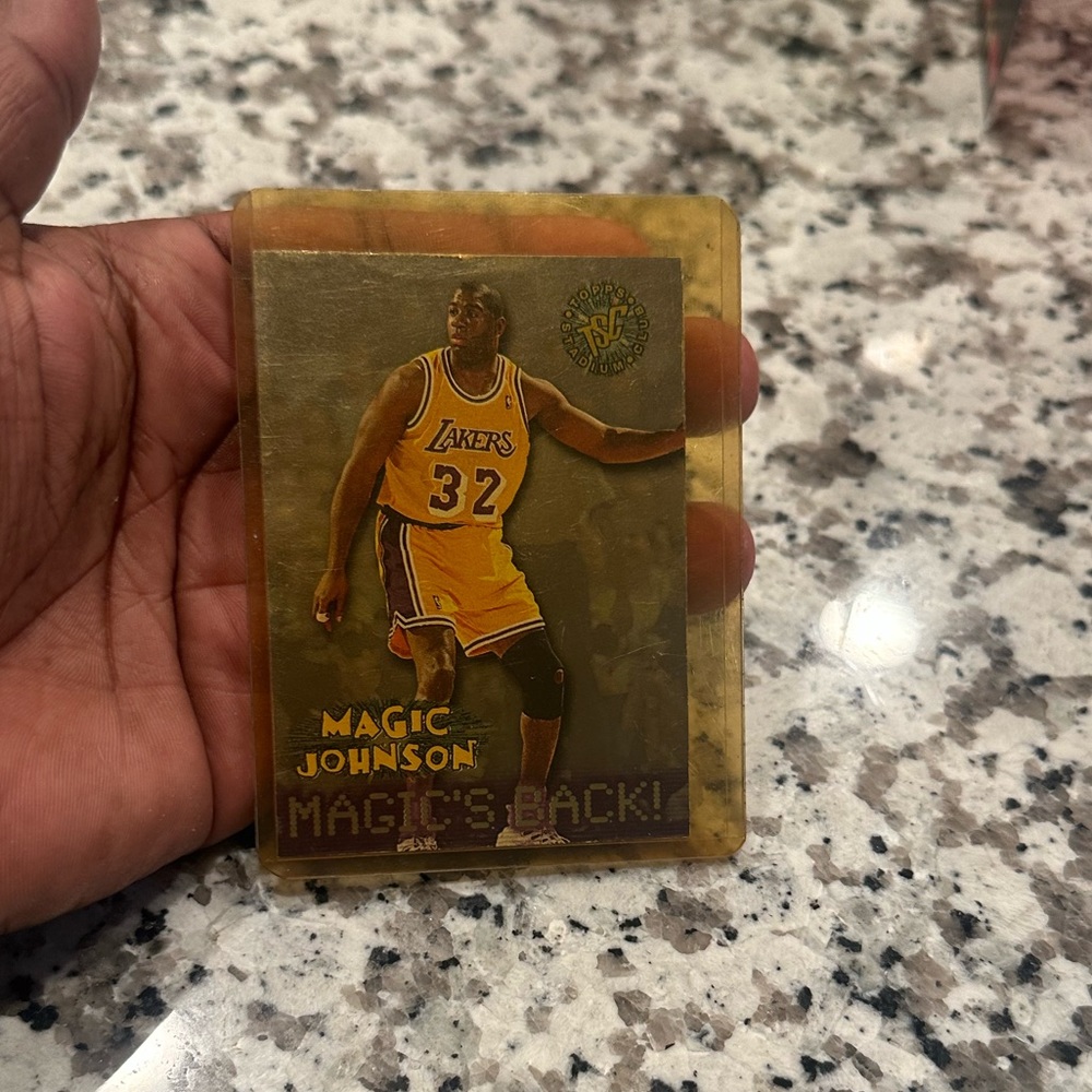 Magic Johnson #361 1995 Stadium Club Card
